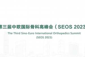 第三屆中歐國際骨科高峰會（SEOS 2023）